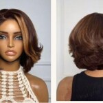 Bouncy bob wig 8 inches